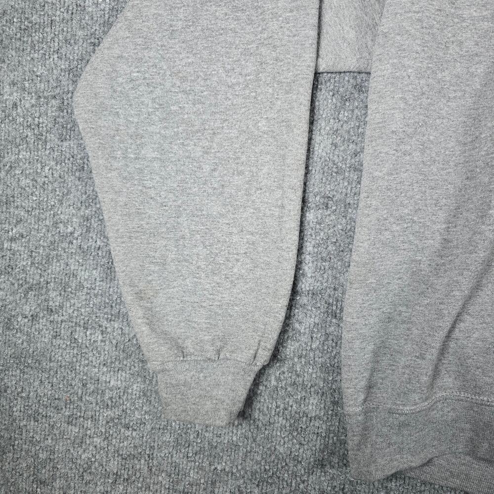 UCLA Bruin Basic Threads Men's Crew Neck Sweater - Script Print - Gray - Large - Picture 7 of 16